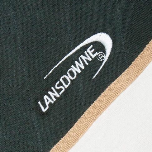 Lansdowne Men's Ireland Bottle/Natural 3 Shamrock Long Sleeve Rugby in Saudi Arabia
