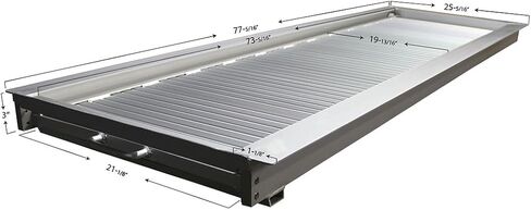منحدر القارب العائم من الألومنيوم عالي التحمل 3005.3849 من Extreme Max - 70 بوصة × 21 بوصة، 600 رطل. سعة in Saudi Arabia
