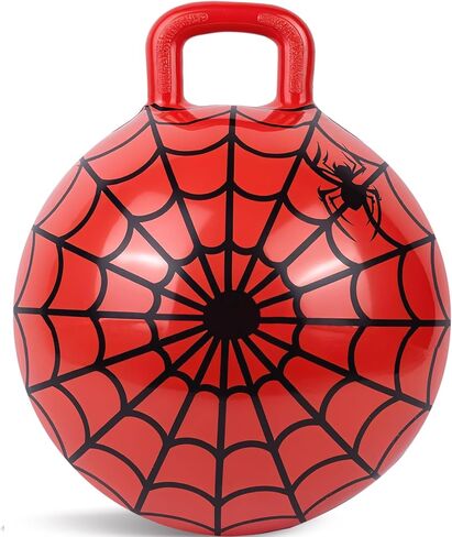Spider Hopper Ball, 15-Inch Bouncy Balls for Kids, Games & Parties, Inflatable Jumping Toys for Boy Toys & Girls Toys in Saudi Arabia