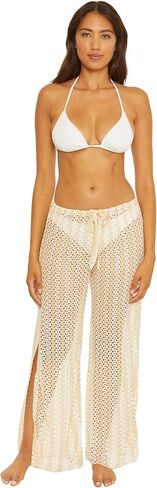 BECCA womens Golden Pants, Lace Crochet, Beach Cover Ups for Women in Saudi Arabia