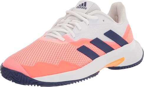adidas Women's Court Jam Control Sneaker, Arctic Fusion/White/Lucid Lemon, 11 in Saudi Arabia