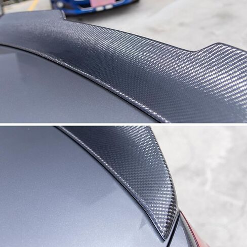 AeroBon Real Carbon Fiber Trunk Spoiler Compatible with 2008-2015 Infiniti G37 Q60 2-Door Coupe (H Style) in Saudi Arabia