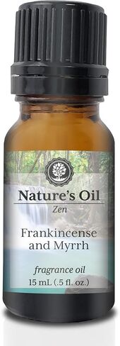 Frankincense and Myrrh Fragrance Oil (15ml) for Diffusers, Soap Making, Candles, Lotion, Home Scents, Linen Spray, Bath Bombs, Slime in Saudi Arabia