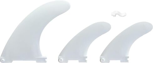 3 White Detachable Replacement Paddleboard Fins Inflatable SUP Stand Up Paddle Board Accessory Quick-Lock fins in Saudi Arabia