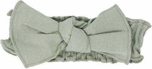 L'ovedbaby Baby Girls' Organic Smocked Headband, Seafoam, 0-12 Months (up to 22 lbs) in Saudi Arabia