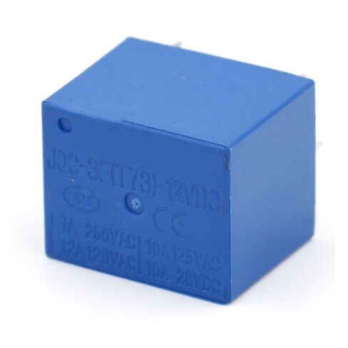 Baomain PCB Power Relay JQC-3F (T73) 12VDC SPST 7A 250VAC 10A 125VAC/28VDC 5 Pins Pack of 10 in Saudi Arabia