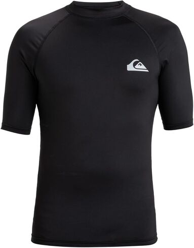 قميص Quiksilver رجالي مطبوع عليه All Time Ss بأكمام قصيرة مطبوع عليه عبارة Rashguard Surf in Saudi Arabia