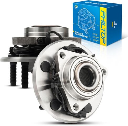 PHILTOP Front 515151 Wheel Bearing and Hub Assembly 5 Lugs for 1500 Classic 2019-2021, 1500 2012-2018 with ABS 2 PCS in Saudi Arabia