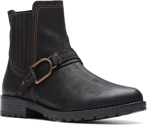 Clarks Women's Aspra Buckle Ankle Boot in Saudi Arabia