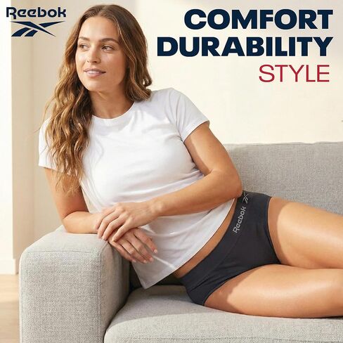 Reebok Women's Underwear - Seamless Thong (6 Pack) in Saudi Arabia