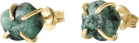 تصميمات من Nature Gems أقراط هاجي مرصعة يدويًا للسيدات من الزمرد ومملوءة بالذهب، حجر بخت شهر مايو in Saudi Arabia