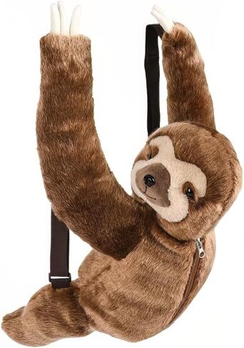 Rhode Island Novelty Plush Animal Childrens Travel and Adventure Backpack Bag - Sloth in Saudi Arabia