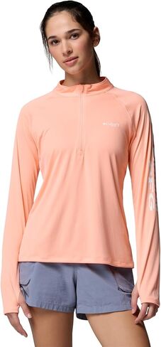 Columbia Women's Tidal Tee 1/4 Zip in Saudi Arabia