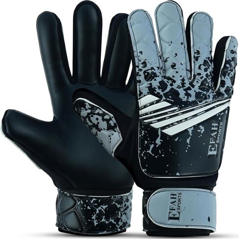 EFAH SPORTS Soccer Goalkeeper Gloves for Kids Boys Children Youth Football Goalie Gloves with Strong Grips in Kuwait