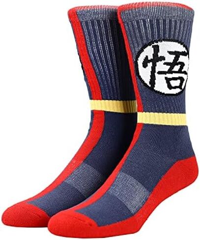 Bioworld Dragon Ball Z Athletic Crew Socks for Men in Saudi Arabia