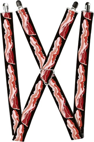 Buckle-Down Unisex-Adult's Suspender-Bacon in Kuwait