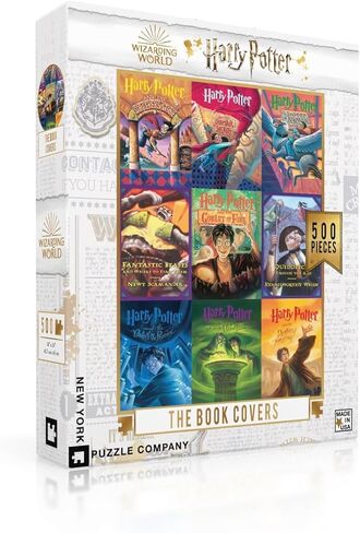 New York Puzzle Company - Harry Potter Three Broomsticks - 500 Piece Jigsaw Puzzle in Kuwait