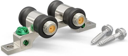 THE CIMPLE CO 3 GHz High Frequency Ground Block - Single Port - Weather Seal Boots for Coaxial Cable, Coax F Type approved for Antenna, Satellite Dish, Cable TV - One Port Grounding - 1 Pack in Kuwait