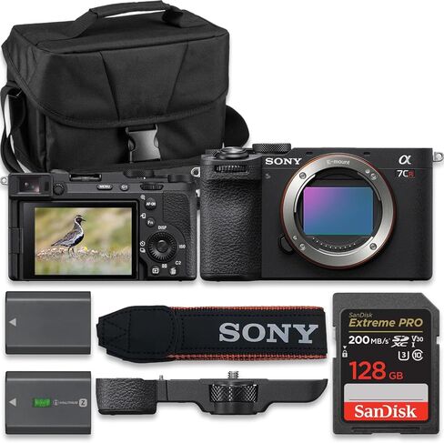 Sony Alpha 7CR Full-Frame Interchangeable Lens Hybrid Camera - Black in Kuwait