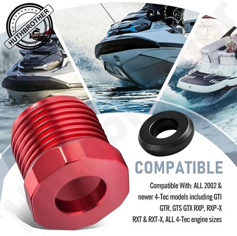Huthbrother 277001729 Aluminum Cable Lock Nut Kit, Compatible with Sea Doo 277001627 277000052 277000784, Fits Model RXT RXP GTR GS GTI LE GSX GTS GTX RFI HX RX DI in Saudi Arabia