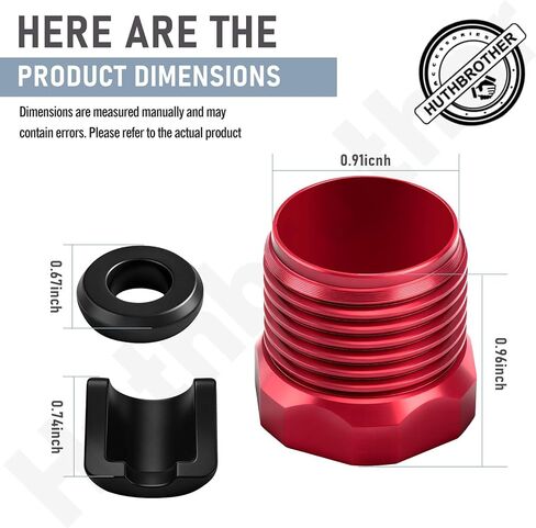 Huthbrother 277001729 Aluminum Cable Lock Nut Kit, Compatible with Sea Doo 277001627 277000052 277000784, Fits Model RXT RXP GTR GS GTI LE GSX GTS GTX RFI HX RX DI in Saudi Arabia