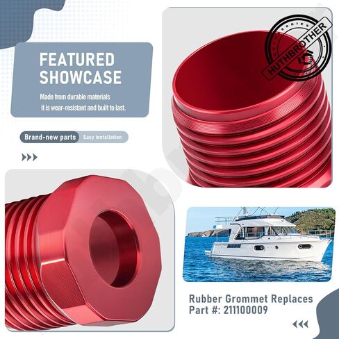 Huthbrother 277001729 Aluminum Cable Lock Nut Kit, Compatible with Sea Doo 277001627 277000052 277000784, Fits Model RXT RXP GTR GS GTI LE GSX GTS GTX RFI HX RX DI in Saudi Arabia