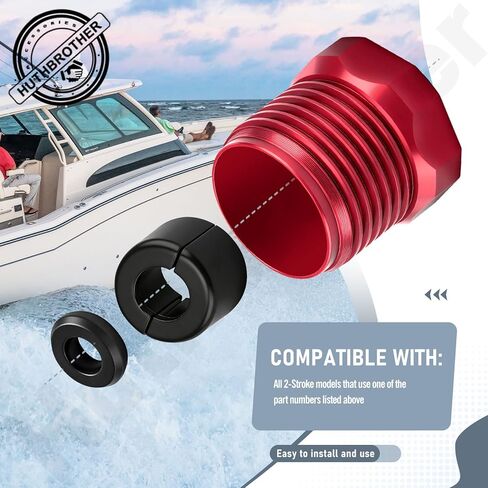 Huthbrother 277001729 Aluminum Cable Lock Nut Kit, Compatible with Sea Doo 277001627 277000052 277000784, Fits Model RXT RXP GTR GS GTI LE GSX GTS GTX RFI HX RX DI in Saudi Arabia