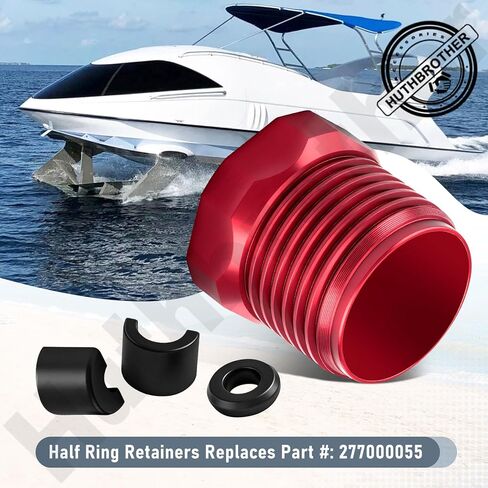 Huthbrother 277001729 Aluminum Cable Lock Nut Kit, Compatible with Sea Doo 277001627 277000052 277000784, Fits Model RXT RXP GTR GS GTI LE GSX GTS GTX RFI HX RX DI in Saudi Arabia