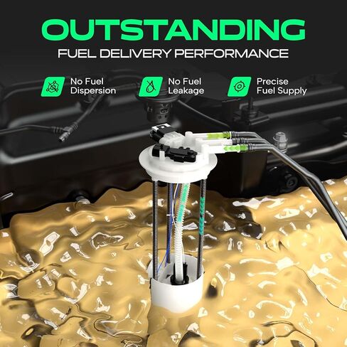 Center Tank Fuel Pump Assembly for Ford E-150 E-250 E-350 Super Duty E-450 Super Duty 2004-2008 (Without Auxiliary Fuel Port) in Saudi Arabia