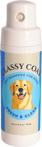 Dry Shampoo for Dogs (Fresh & Clean) | Waterless No-Rinse Spray Powder| Fresh Linen Scent | Talc and Alcohol Free | Safe for Sensitive Skin | Made in USA in Saudi Arabia