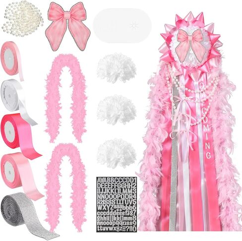 Suncalla 15 PCS لوازم الأم ووطدة الوطن مجموعة 6.5 '' 'MUM MUM FLOAR PAPER DISC Back to School DIY KIT in Kuwait