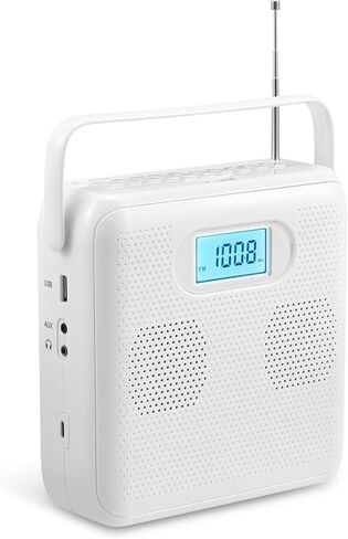 Gelielim Portable CD Player Boombox, AM/FM Radio, Bluetooth Speaker, Support CD/USB/SD/BT/AUX, Headphone Jack, Gifts for Parent in Saudi Arabia