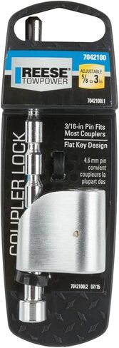 Reese Towpower 7042100 Adjustable Coupler Latch Lock , Black in Kuwait