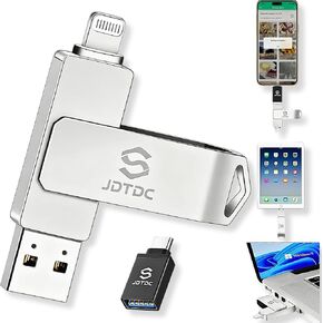 Apple MFi Certified 256GB Photo Stick for iPhone Storage iPhone Memory iPhone USB for Photos iPhone USB Flash Drive Memory for iPad External iPhone Storage iPhone 14 13 12 11 X Thumb Drive for iPad in Kuwait