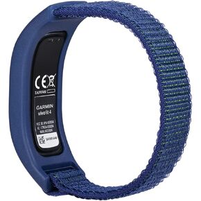 أحزمة C2D JOY الرياضية المصنوعة من النايلون الشبكي المتوافقة مع أحزمة بديلة لتتبع Garmin Vivofit 4 مع حافظة in Saudi Arabia