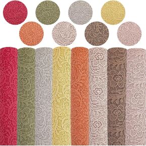 13 × 8 بوصات 8 ألوان سلسلة وردية من الفينيل الاصطناعية ألواح صلبة ألواح جلدية بو 8 أنماط لفائف جلدية فو ، جلود مقاومة للماء ناعمة لتصنيع مصنوعات الخياطة in Saudi Arabia