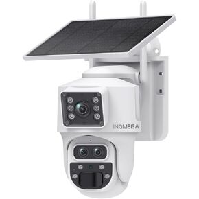 كاميرا مراقبة INQMEGA خارجية، كاميرا IP لاسلكية 1080 بكسل واي فاي، نظام أمان منزلي، رؤية 360 درجة، كشف الحركة، تتبع تلقائي، التحدث في اتجاهين، رؤية ليلية بالألوان الكاملة in Saudi Arabia