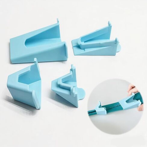 YICBOR 4PCS/Set Jelly Roll Fabric Tube Maker for Fabric Roll Rugs, Bias Tape Maker Kit Quilting Tools for DIY Sewing in Saudi Arabia
