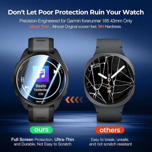 LK 6 Pack Samsung Galaxy Watch 5 40mm / Galaxy Watch 4 40mm / Galaxy Watch Active 2 40mm, [UPGRADE] Max Coverage, HD Clear Soft film, Smart Watch film for Galaxy Watch 40mm, Anti-Scratch Self-Healing in Saudi Arabia