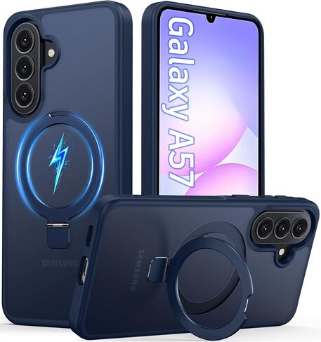 Oterkin for Samsung Galaxy S23 Case,[Anti-Yellowing Technology] with [2Pcs Tempered Glass Screen Protector][Built-in 4 Airbags][10FT Military Protection] S23 Phone Case (Clear) in Saudi Arabia