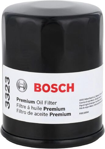 فلتر الزيت الفاخر BOSCH 3323 مع تقنية الترشيح FILTECH - متوافق مع Select Acura MDX، RDX، RSX، TL؛ كرايسلر؛ يتملص؛ معقل؛ هوندا أكورد، سيفيك، CR-V، بايلوت؛ إنفينيتي؛ نيسان + المزيد in Kuwait