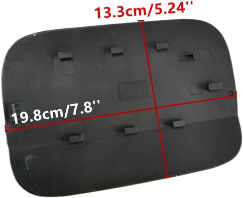 Fuel Gas Tank Door Cover Caps Filler Lid Cover Replacement For VW Passat 2012 2013 2014 2015 2016 2017 2018 Black 561809857 in Saudi Arabia