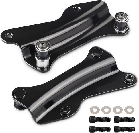 مجموعة أدوات إرساء 4 نقاط من WATERWICH متوافقة مع Harley Davidson Street Electra Glide Road King Glide 2014 2015 2016 2017 2018 2019 2020 2021 (كروم) in Saudi Arabia