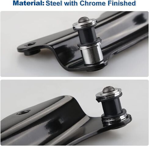 مجموعة أدوات إرساء 4 نقاط من WATERWICH متوافقة مع Harley Davidson Street Electra Glide Road King Glide 2014 2015 2016 2017 2018 2019 2020 2021 (كروم) in Saudi Arabia