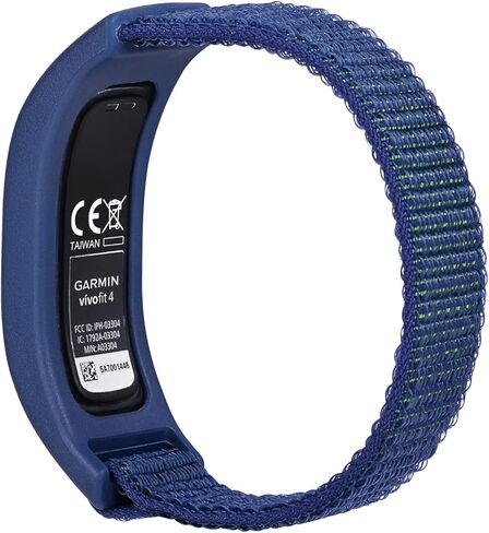 أحزمة C2D JOY الرياضية المصنوعة من النايلون الشبكي المتوافقة مع أحزمة بديلة لتتبع Garmin Vivofit 4 مع حافظة in Saudi Arabia