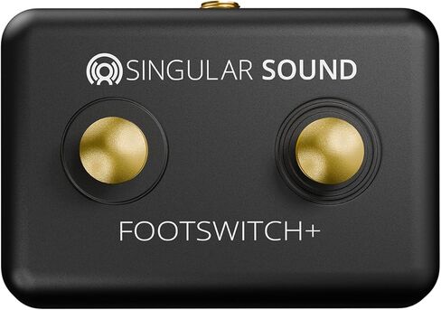 Singular Sound Dual Momentary Footswitch Plus for use with BeatBuddy, Effects Pedals, and Electronic Instruments in Kuwait