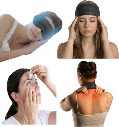 UOG (United One) Band Deep Sleep Band و Handache Relief - حل طبيعي للأرق والصداع والتوتر. تحسين البصر-الحجم الواحد ، ناعم ومرن. in Kuwait