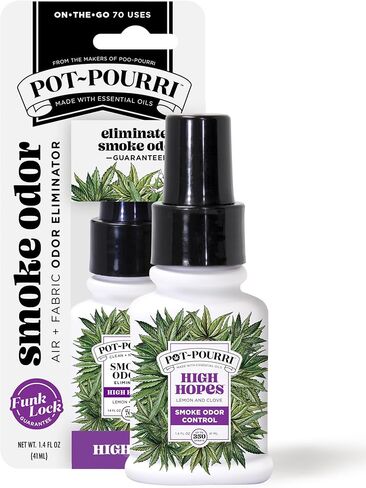 رذاذ مزيل رائحة الدخان من Pot-Pourri، آمال عالية، 1.4 أونصة سائلة - ليمون وقرنفل in Saudi Arabia