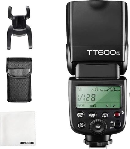 Godox TT600S 2.4G فلاش Speedlight اللاسلكي لكاميرا Sony (MI Hot Shoe)، مع نظام فلاش رئيسي وSlave، وقت إعادة التدوير 0.1-2.6 ثانية in Kuwait