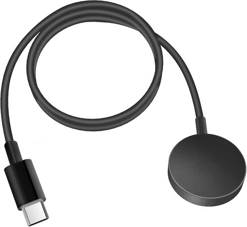 شاحن ساعة متوافق مع Samsung Galaxy Watch 8/8 Classic/7/Ultra/6/6 Classic/5/5 Pro/4/4 Classic/3/Active2/Active 1، USB-C 3.3FT سلك كابل شحن مغناطيسي بديل لساعة Galaxy Watch in Saudi Arabia